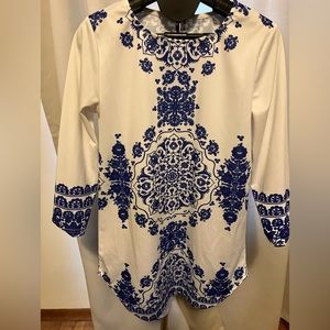 3/4 sleeve tunic